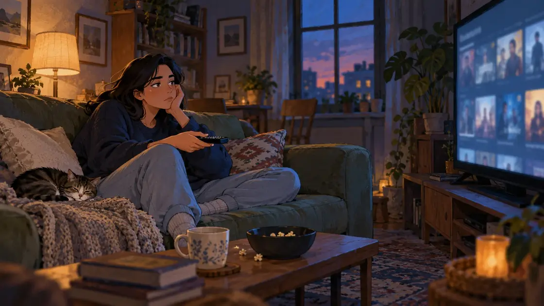 An evening watching entertainment