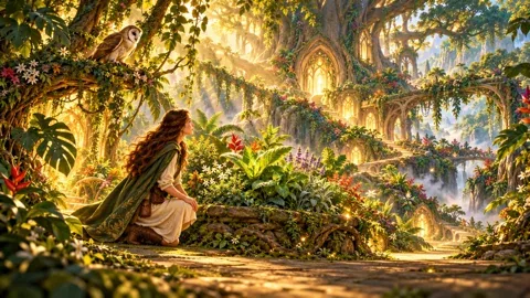Aura exploring the Jungle and its spiritual Craft