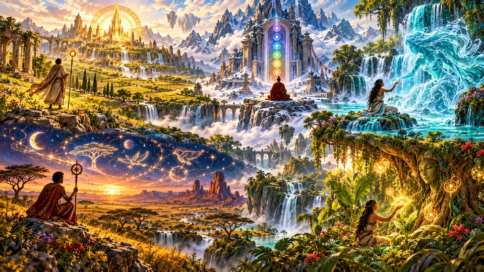 The Five Lands, each holding its own form of wisdom