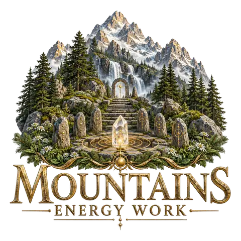 Golden Mountains illustration